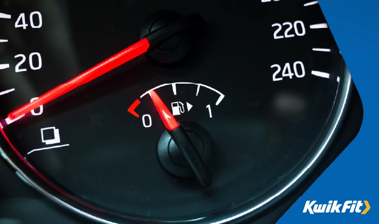 fuel indicator light nearly empty